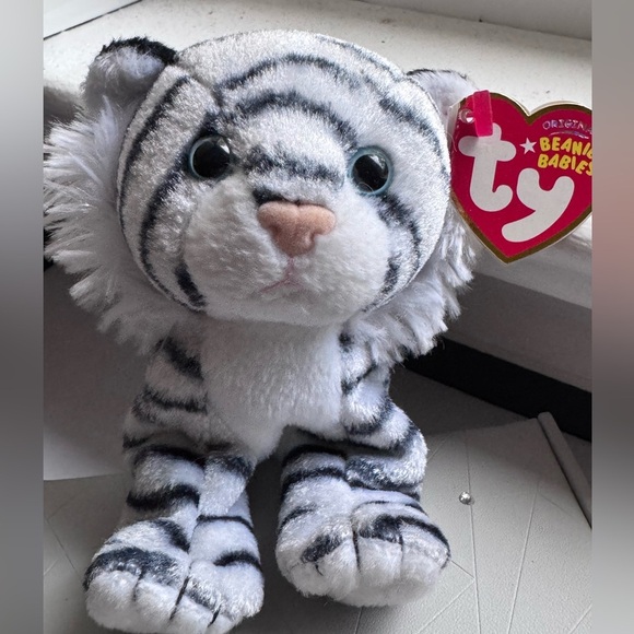 🐯✨ RARE 2007 Ty Beanie Baby “Teegra” – White Tiger – Mint with Tags! ✨🐯 - Picture 7 of 15